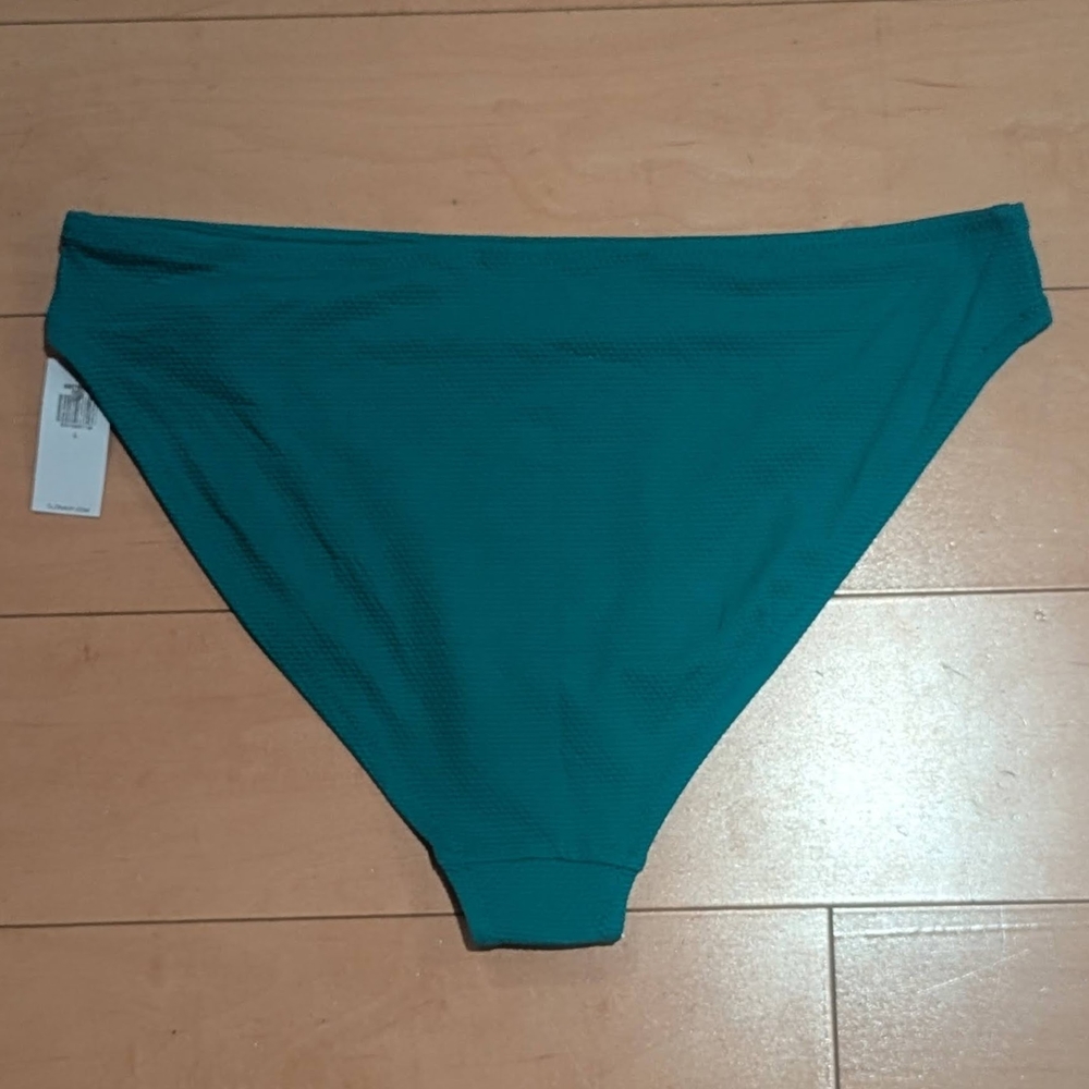 NWT Old Navy Textured Bikini Bottoms Blue Teal Size Large - Picture 7 of 15
